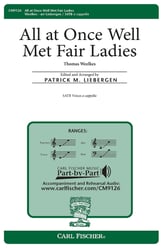 All at Once Well Met, Fair Ladies SATB choral sheet music cover